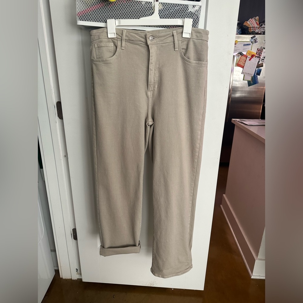 Just USA super high rise beige jean